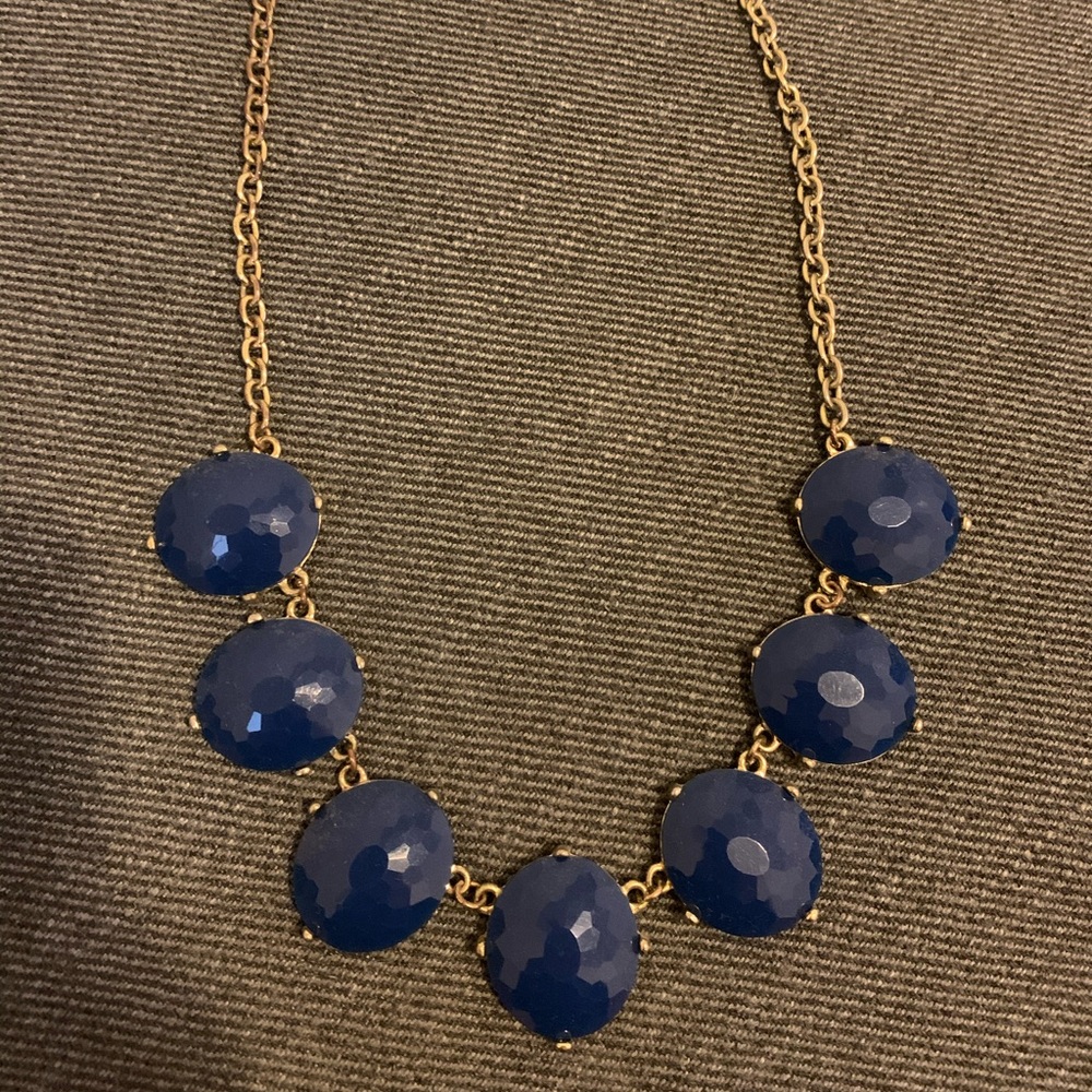 Royal Blue Statement Necklace